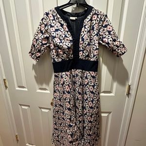 Eshakti Size 12 Playing Cards Print Cotton Dress